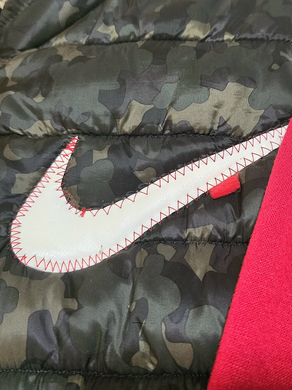 Custom Nike Upcycled Puffer Coat
